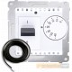 Regulator temperatury z czujnikiem zewnętrznym 16(2)A biały Simon 54 Premium