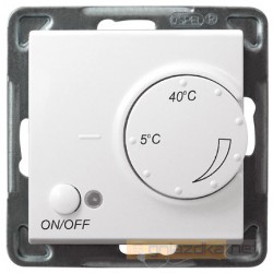 Regulator temperatury z czujnikiem nap biały Sonata Ospel