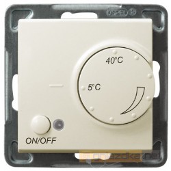 Regulator temperatury z czujnikiem nap ecru Sonata Ospel