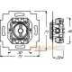 Łącznik sekwencyjny świecznikowy aluminiowo srebrny Impuls ABB