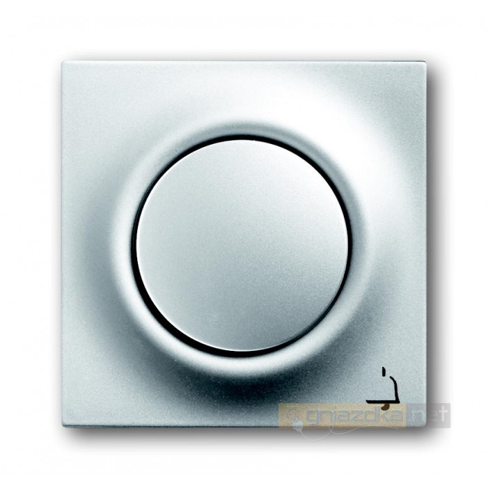 Przycisk sekwencyjny 1-biegunowy aluminiowo srebrny Impuls ABB