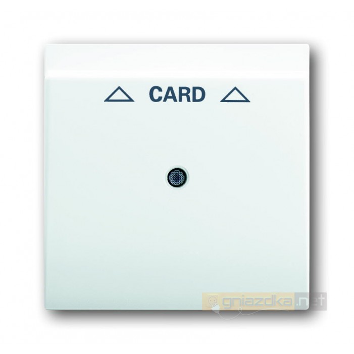 Łącznik hotelowy na kartę biały alpejski Impuls ABB