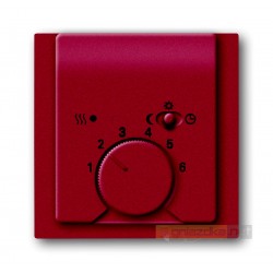 Regulator temperatury z lampką i przełącznikiem jeżyna Impuls ABB