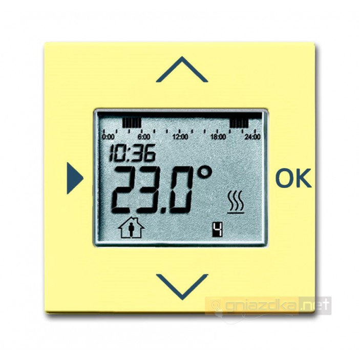 Regulator temperatury programowalny żółty Solo ABB