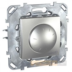 Ściemniacz obrotowy aluminium Schneider Unica Top