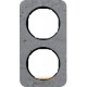 Ramka 2-krotna beton/czarny Berker R.1/R3