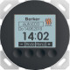 Regulator temperatury ze sterowaniem czasowym czarny połysk Berker R.1/R3